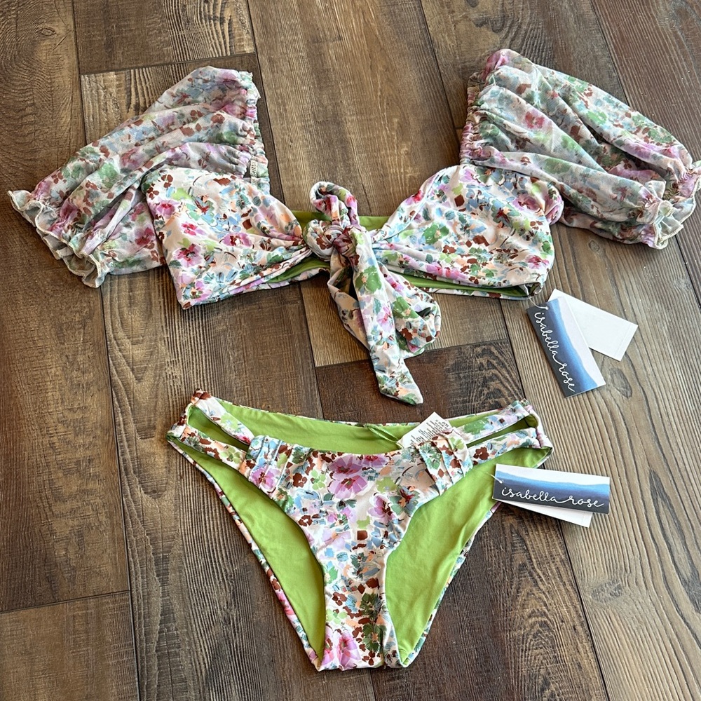 Nwt bikini Xs bottom medium- large top